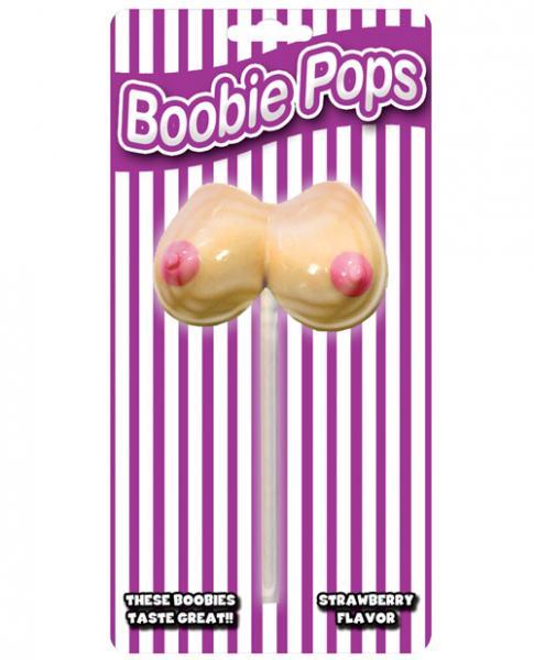 strawberry flavored boobies shaped lollipop. Adult boobs sucker. Bachelor party favors.