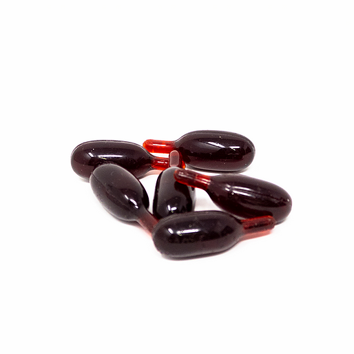 6 FX Blood Capsules, non-toxic, FDA approved, edible fake blood. Made in the USA. 